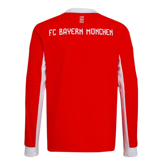 Maillot Bayern Munich Domicile Manches Longues Homme 2025 2026 Rouge
